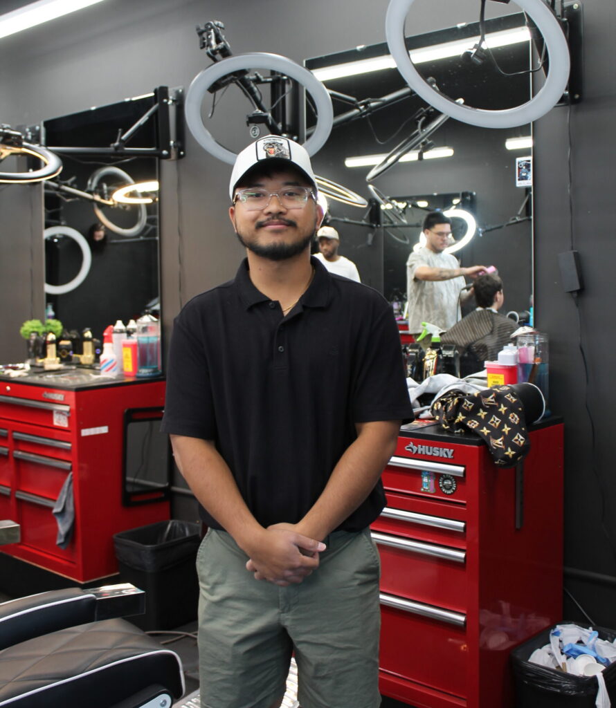 Alec owner drive in barbershop