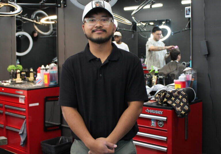 Alec owner drive in barbershop